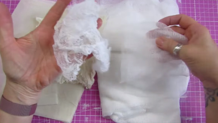 bleached cheesecloth