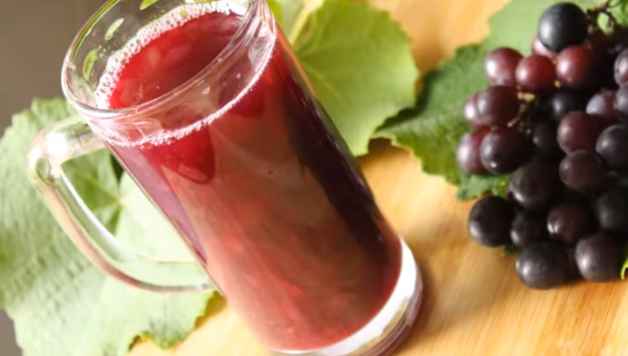 grape juice recipe, benefits and side effects!