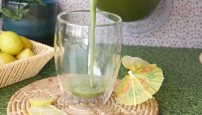 lemon mint juice recipe and benefits!