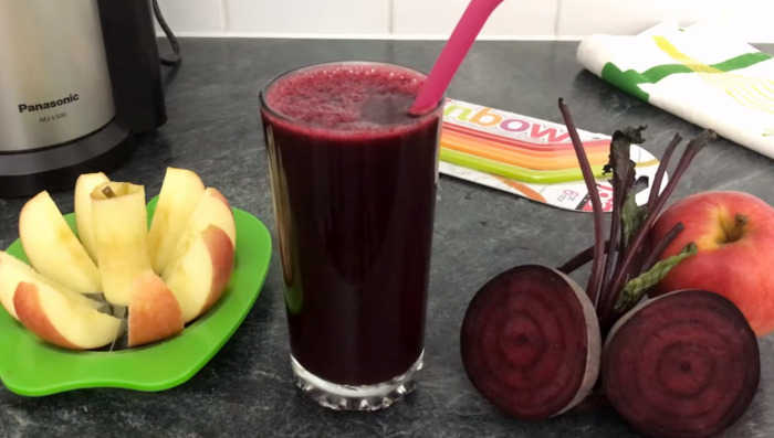 Beetroot and Apple juice shot recipe!