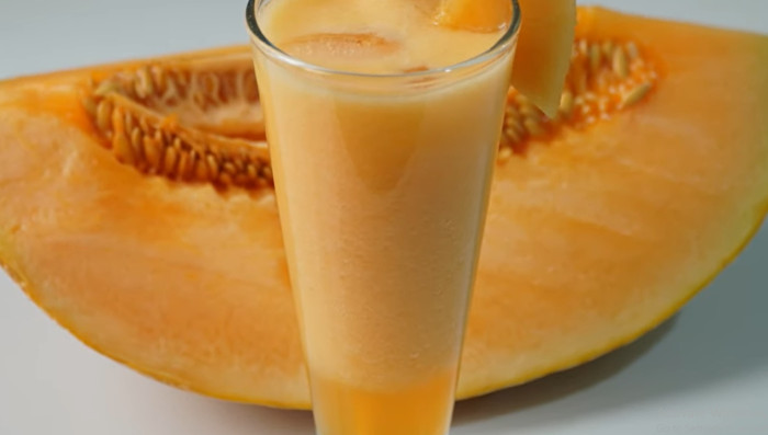 Cantaloupe melon juice recipe!